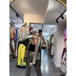 Leopar Ceket Kaban