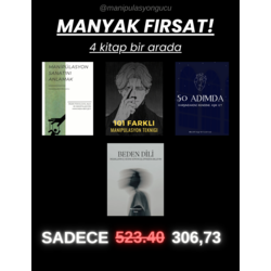 4 KİTAP BİR ARADA! (MANYAK KAMPANYA!)