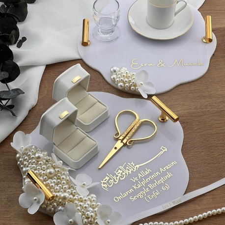 Yüzük Tepsisi & Damat Tepsisi