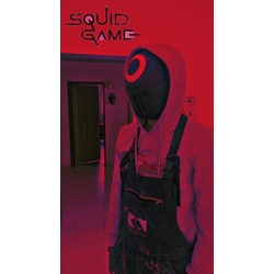 Özel yapım Squid Game mask. 