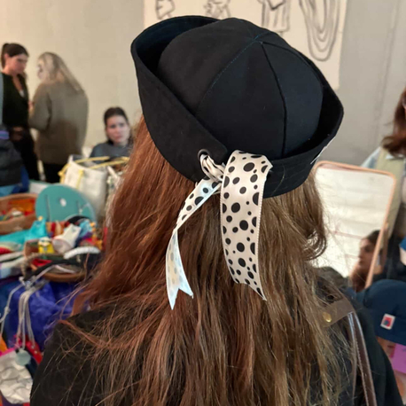 Black Sailor Hat