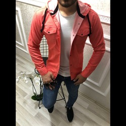 Gabardin Cepli Kapşonlu Gömlek Toptan Satış