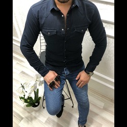 Gabardin Cepli Gömlek Toptan Satış