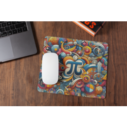 Pi sayısı Renkli Mousepad 