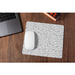Beyaz zemin Formüller Mousepad 