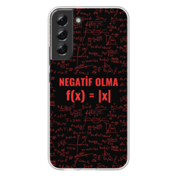 Negatif Olma Özel Tasarım Siyah Arka Fon Kırmızı Formüller 