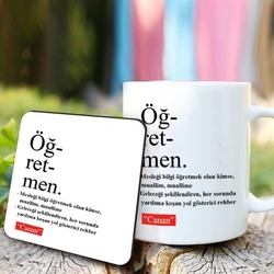 Kişiselleştirilebilir İsimli Kupa "Öğretmen"