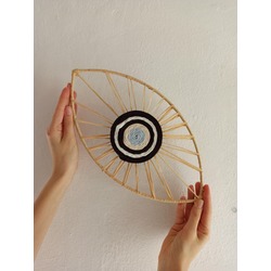 Rafya Göz Duvar Dekoru (60-70-80 cm)