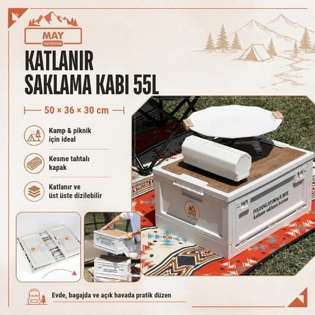 KATLANIR SAKLAMA KABI 55L