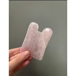 Pembe Kuvars Gua Sha