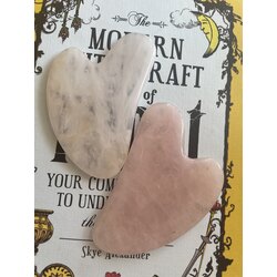 Pembe Kuvars Gua Sha