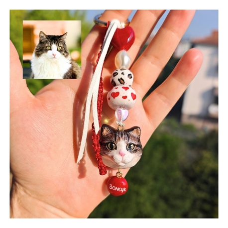 Figürlü çanta charm