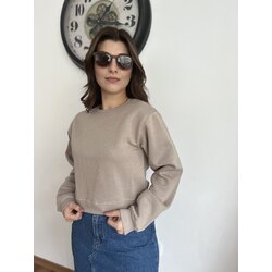 VİZON KISA BASİC SWEATSHİRT
