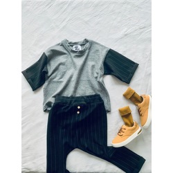 Çizgili Sweatshirt Pantolon Takım