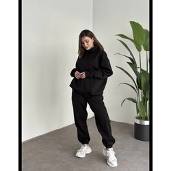Meha Stil 3 iplik Şardonlu sweatshirt Takım 