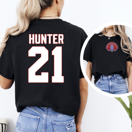 Scott Hunter Siyah Tişört