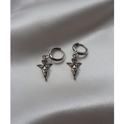 Silver Angelic Küpe