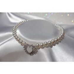 Sparkle Heart Choker