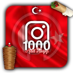 Instagram 30 Gün Garantili Türk Takipçi 1000 ADET