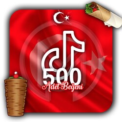 Tiktok Türk Beğeni 500 ADET