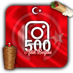 Instagram Kaliteli Türk Beğeni 500 ADET