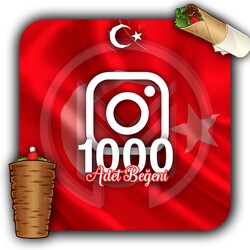 Instagram Kaliteli Türk Beğeni 1000 ADET