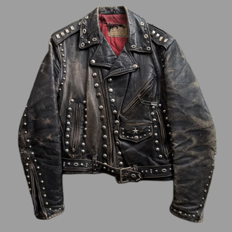 custom biker ceket
