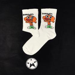 Unisex Darwin Desenli Çorap+Kargo