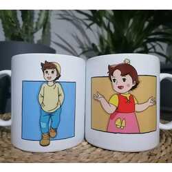 Heidi ve Peter kupa bardak