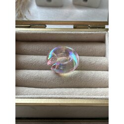 Hologram Kıkırdak Küpe Pembe