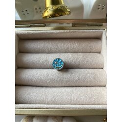 Mavi Mineli Balık Desen Pandora Charm 