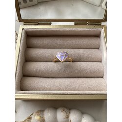 Diamond Yüzük Lila
