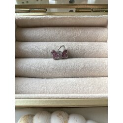 Pembe Taşlı Minnie Taç Pandora Charm
