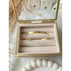 Cartier Kare Çocuk Boy Kelepçe