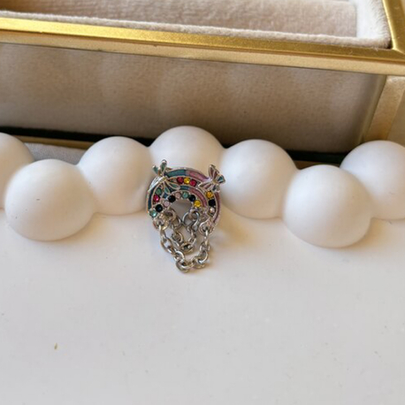 Zincirli Gökkuşağı Pandora Charm