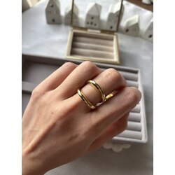 2 Sıra Gold Yüzük 