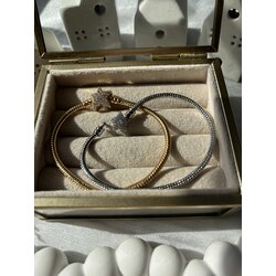 Taşlı Yıldız Pandora Bileklik