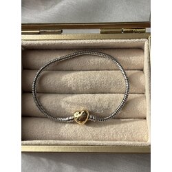 Gold Kalp Damgalı Pandora Bileklik