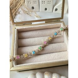 Pırlanta Model Swarovski Taşlı Bileklik