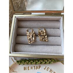 Dökdörtgen Kâğıt Model Küpe