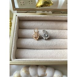 Çıngıraklı Kalp Charm