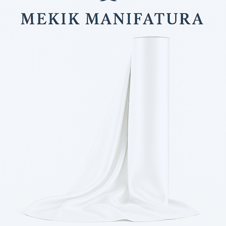 SATEN KUMAŞ BEYAZ