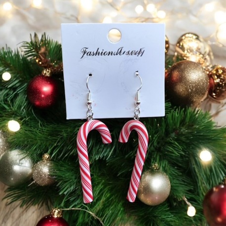 Candy Cane Küpe