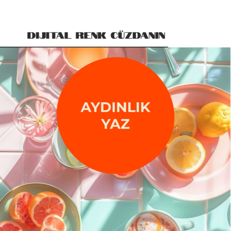 Aydınlık Yaz - Dijital Renk Cüzdanı