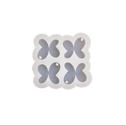 4lü kelebek kalıbı 3.70cm boyu kalınlık 5mm