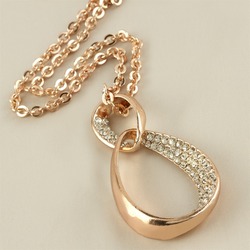 oval otantik kolye 