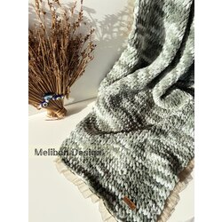 Fırfırlı Burgu Model Bebek Battaniyesi 