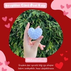 Sevgililer Günü Özel - Beyaz Kalp (Mini)