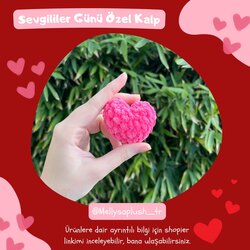 Sevgililer Günü Özel - Fuşya Kalp (Mini)