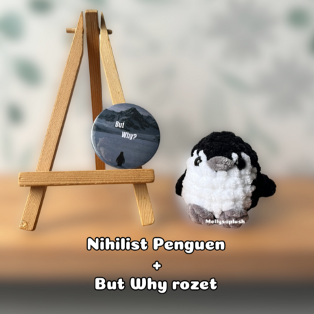 Nihilist Penguen - But Why Rozet ve Örgü ikilisi 